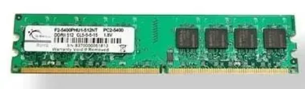 G.Skill 2GB (1x 2GB) / 1x2048MB / DDR2 / 800MHz / 5-5-5-15 / Bulk (F2-6400CL5S-2GBNT)