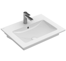 VILLEROY & BOCH - Venticello Umyvadlo 60x50 cm, s přepadem, otvor pro baterii, alpská bílá 41246001