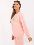 Mikina DHJ BL 20322.72 peach jedna velikost