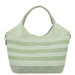 Elegantní dámská kabelka do ruky Carlita, zelená