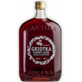 Bartida Griotka Cherry Likér 20% 1 l (holá lahev)