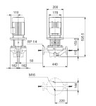 Oběhové čerpadlo GRUNDFOS TP 50-130/4 A-F-A-BAQE