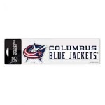 Wincraft Samolepka Columbus Blue Jackets NHL Logo Text Decal% 1 ks