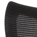 Kancelářská židle, potah černá látka a černá síťovina MESH, houpací mech.