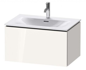 DURAVIT - L-Cube Umyvadlová skříňka 40x72x48 cm, 1 zásuvka, lesklá bílá LC613602222