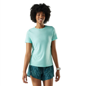 SMARTWOOL Wmns Active Mesh Short Sleeve, Pacific Blue (vzorek) velikost: M