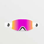 Snowboardové brýle Volcom Garden Matte White/Pink Chrome s UV ochranou růžové (VG0122101) jedna velikost