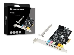 Conceptronic EMRICK15B / Zvuková karta / PCIe / 7.1 kanálů / S/PDIF / 24 Bit/192 kHz (EMRICK15B)