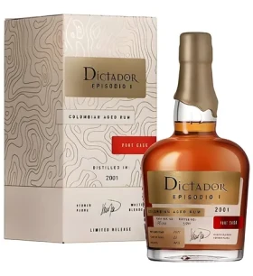 Dictador Episodio Uno 2001 / Rum / Port Cask / 20 y.o. / 44 % / 0,7 l (5902670846689)