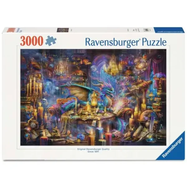 Ravensburger Puzzle: Kouzelná knihovna