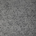 Židle jídelní, šedá látka, kovové nohy, broušená nerez.