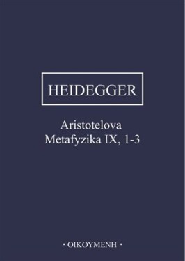 Aristotelova Metafyzika IX, 1-3