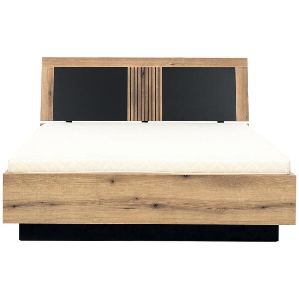 Postel Aris As14/140 dub evoke/černá s úložným prostorem