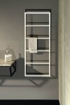 SAPHO - SKA nástěnný sušák ručníků 450x1150x100, bílá mat SKA511