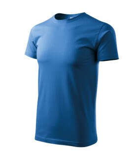 Heavy New tričko unisex azurově modrá 3XL