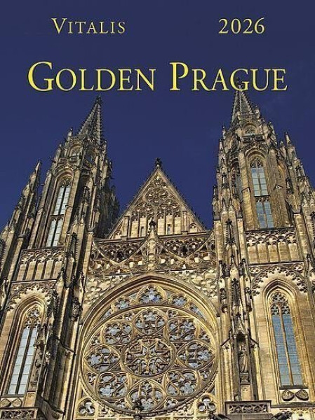 Minikalendář 2026 Prague Golden