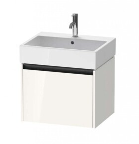 DURAVIT - Ketho.2 Umyvadlová skříňka 44x58x46 cm, 1 zásuvka, lesklá bílá K25075022220000