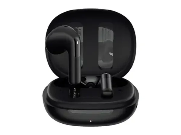 QCY Ailybuds E10 T35 černá / Bezdrátová sluchátka s mikrofonem / TWS / ENC / Bluetooth 5.4 / IPX4 / dobíjecí box (AilyBuds E10 black)