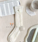 Magnetis ponožky CO5024 Zirkonová květina černá univerzální