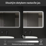 CERANO - Koupelnové LED zrcadlo Grande - 100x70 CER-DY-2073G