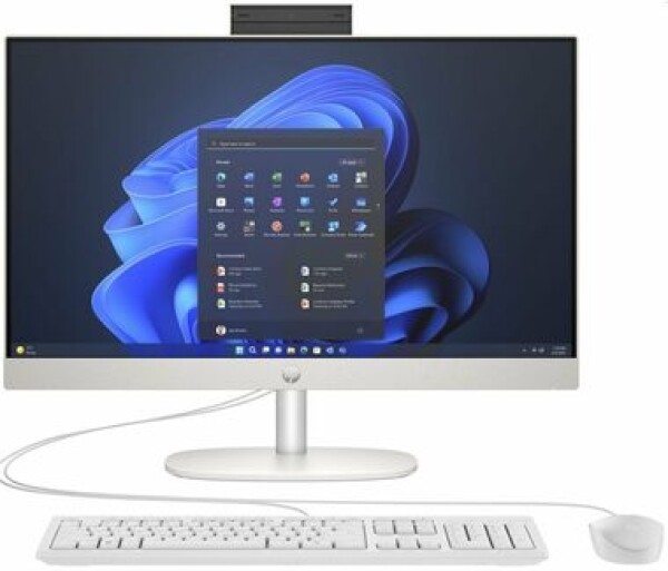 HP ProOne 245 G10 AiO bílá / 23.8" FHD / Ryzen 3 7320U 2.4GHz / 8GB / 256GB SSD / Radeon 610M / Bez OS (937D8EA#BCM)