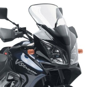D255St plexi čiré Suzuki DL 1000 V-Strom (02-03), vxš600x375mm, o 160 mm vyšší než orig.