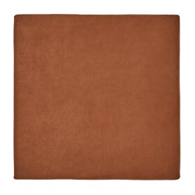 Ferm Living Podsedák Align Brown Clay 40 × 40 cm, hnědá barva, textil