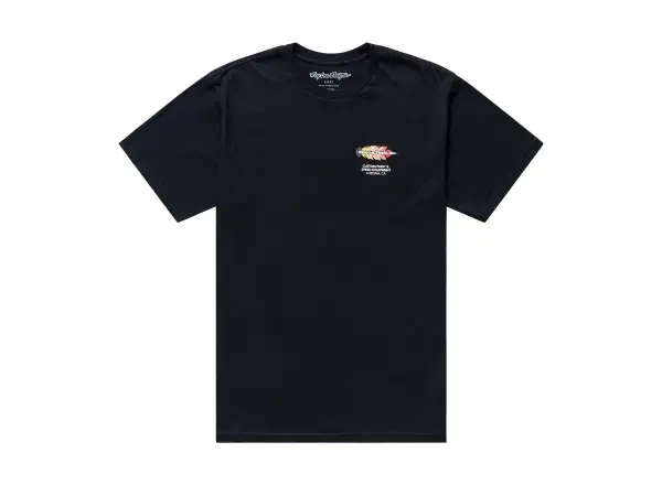 Troy Lee Designs Feather pánské triko krátký rukáv Black/Black vel. M