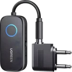 Ugreen CM671 černá / Bluetooth adaptér / Vysílač a přijímač / Bluetooth 5.2 / Jack 3,5 mm / 300 mAh (47937-0)
