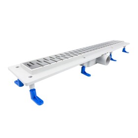 HOPA - Odtokový žlab STANDARDline MEDIUM - Rozměr A - 90 cm, Varianta roštu - Medium OLPZLABST89