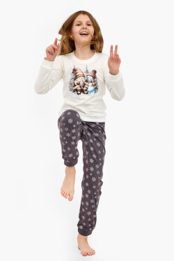 PYŽAMO DÍVKA MLADÝ DR 978/190 PŘÁTELÉ ECRU 140