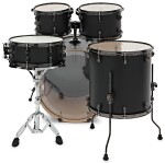Premier Artist 22" 5pc Modern Rock Shell Pack Matte Black