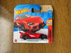 HOT WHEELS 8/10 THEN AND NOW 2020 TOYOTA GR SUPRA ČERVENÁ