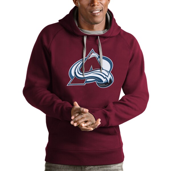 Mikina Colorado Avalanche NHL Antigua Logo Victory Pullover Velikost: S
