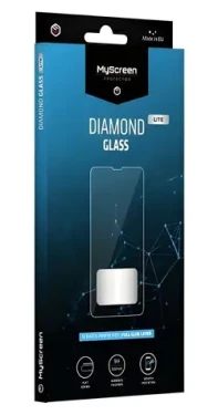 MyScreen Diamond Glass Lite Motorola Edge 30 černá / Ochranné sklo / Tvrzené 9H / Lepení přes celý displej (MD6775 DGLFG)
