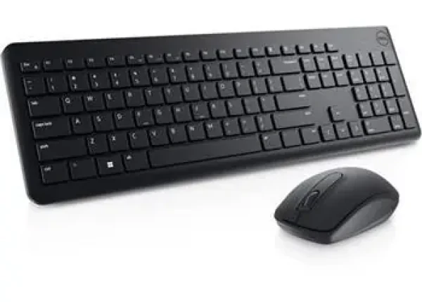 DELL KM3322W CZ/SK černá / Set bezdrátové klávesnice a myši / CZ/SK layout / USB adaptér 2.4GHz / 1000 DPI (KM3322W-R-CSK)