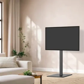 Hama TV stojan podlahový černá / TV stojan / 32–75" / otočný 60° / náklon -12–5° / 40 kg