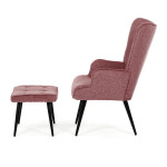 Relaxační křeslo, růžová, sametová látka, AK-303 PINK2