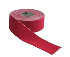 ACRA Kinezio tape červená / Tape páska / 2,5 x 5 m (8595042729511)