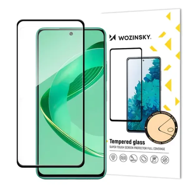 Wozinsky Full Glue Tempered Glass černá / Ochranné tvrzené sklo / Huawei Nova 11 SE / Lepení přes celý displej