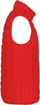Kariban K 6113 Pánská lehká vesta 20.6113 red 4XL