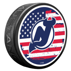 Mustang Puk New Jersey Devils NHL Patriot