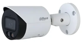 Dahua IPC-HFW2849S-S-IL-0280B bílá / Venkovní IP kamera / 3840x2160 / IR / RJ45 / IP67 / microSD / PoE (IPC-HFW2849S-S-IL-0280B)
