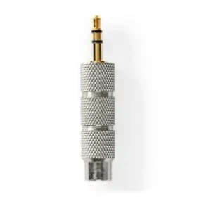 Nedis Stereo audio adaptér jack 3.5 mm (M) - jack 6.35 mm (F) stříbrná / pozlacený (CATB22935GD)