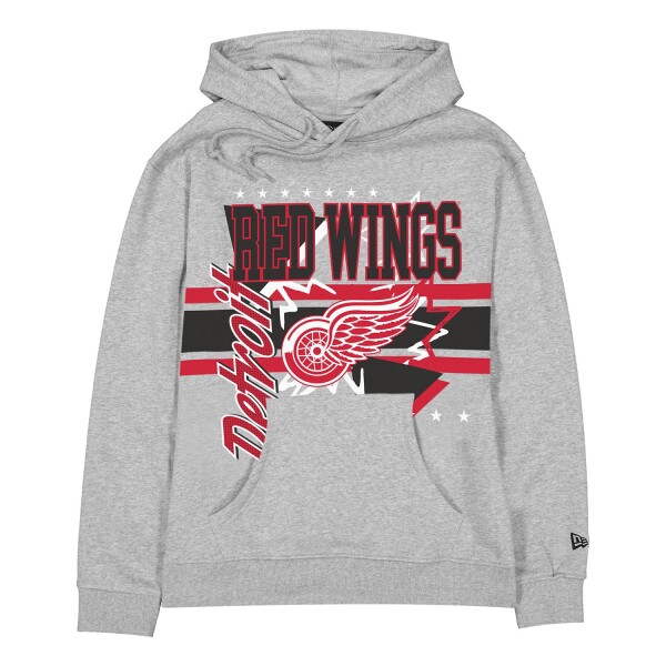 New Era Pánská mikina Detroit Red Wings NHL Sport Classics Oversized Hoodie Velikost: M