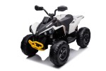 Mamido Dětská elektrická čtyřkolka Can-Am Renegade 180W 4x4 bílá