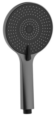 SAPHO - Ruční masážní sprcha, 3 režimy sprchování, silikon trysky, průměr 120, ABS/gun metal SK879GM