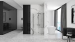 REA/S - Skládací sprchový kout FOLD N2 120 x 120 KPL-07462