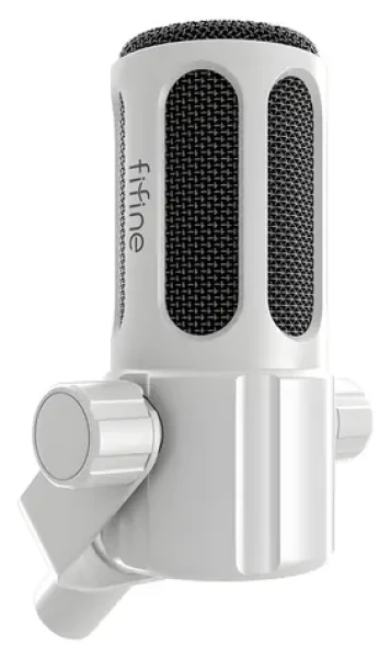 FIFINE Tank 1 bílá / Dynamický mikrofon / XLR / Kardioidní (Tank1-W)