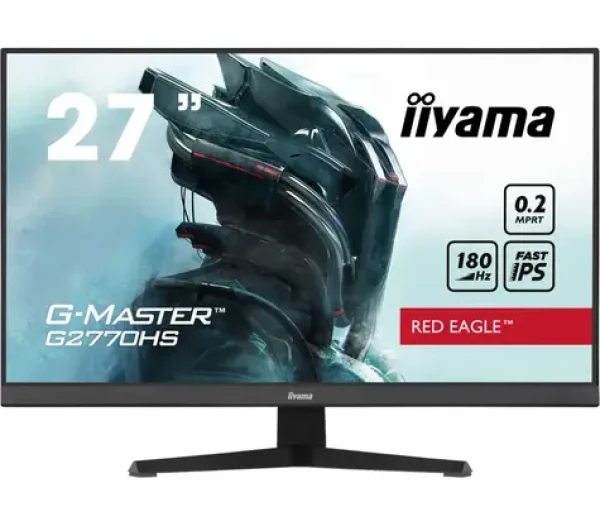 27" IIYAMA G-Master G2770HS-B1 černá / IPS / 1920x1080 / 16:9 / 0.2ms / 1000:1 / 300cd / repro / HDMI / DP / doprodej (G2770HS-B1)